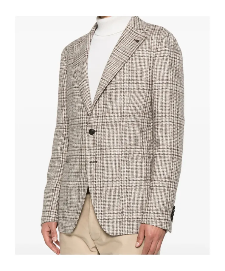 Long-Sleeved Suit Jacket