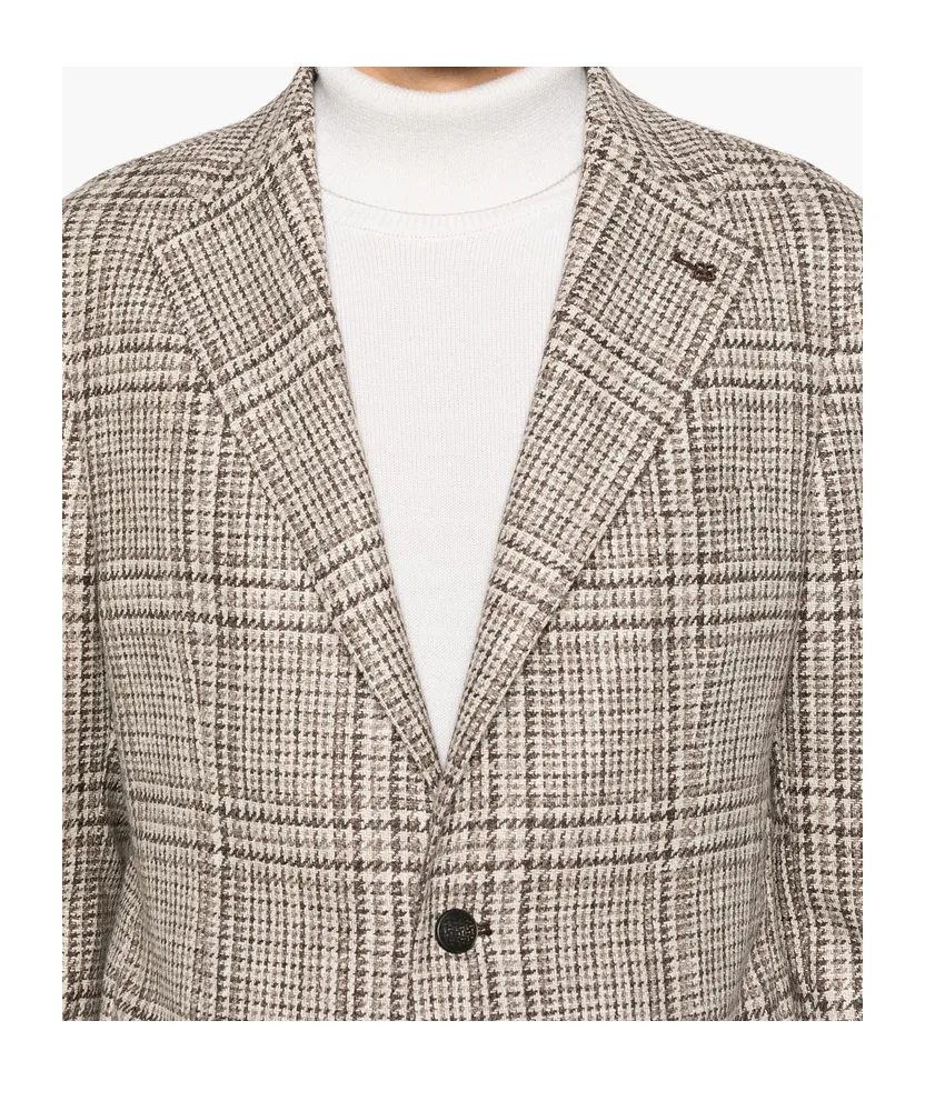 Long-Sleeved Suit Jacket