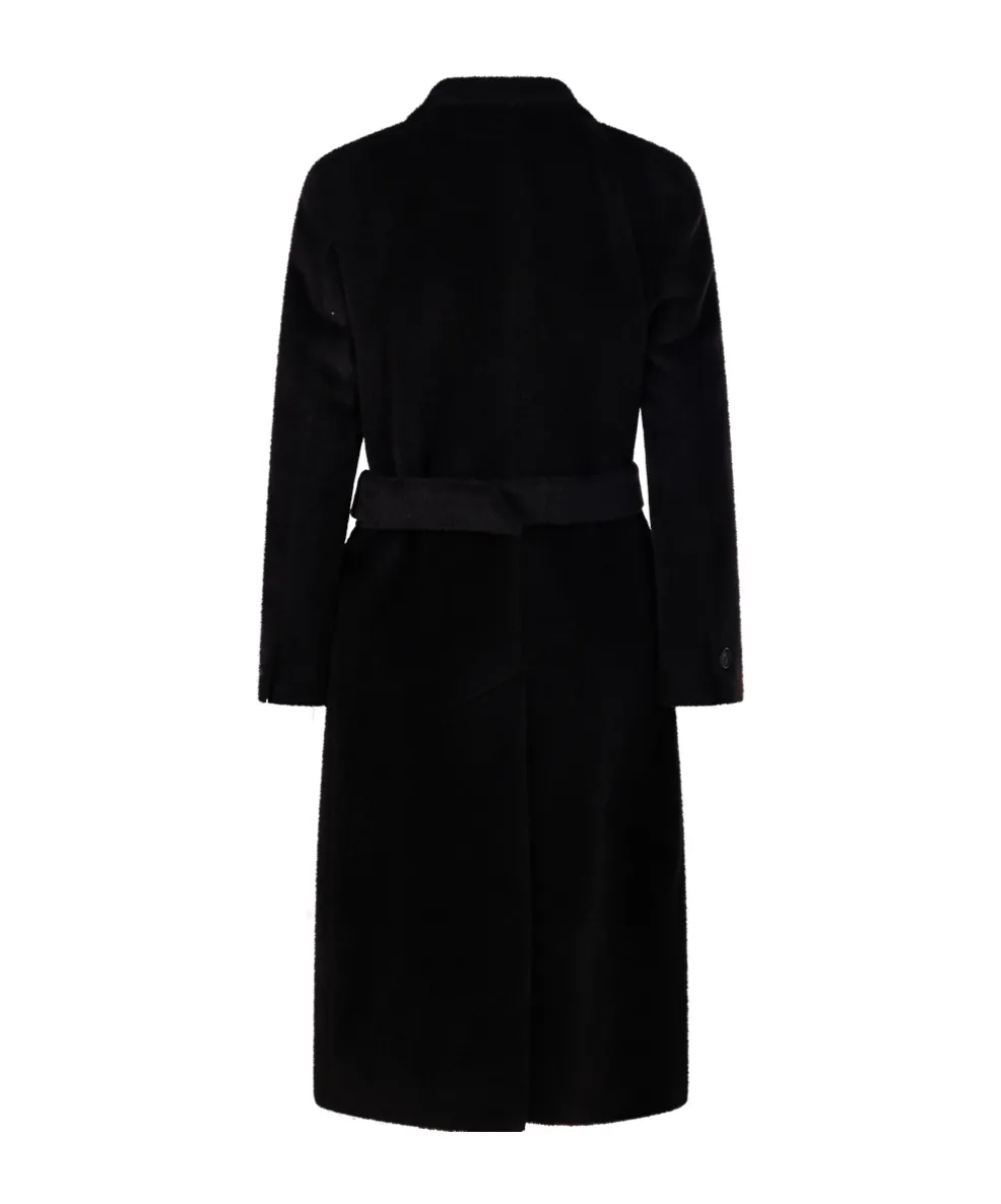 Belted Double-Breasted Coat