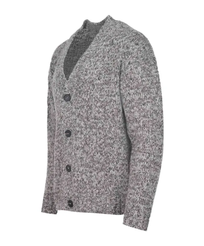 V-Neck Knitted Cardigan