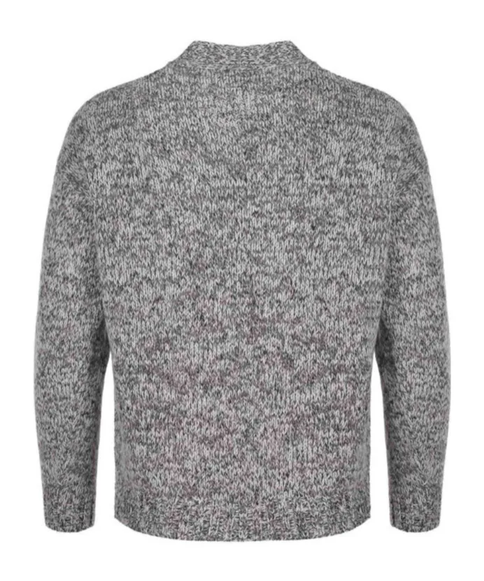V-Neck Knitted Cardigan