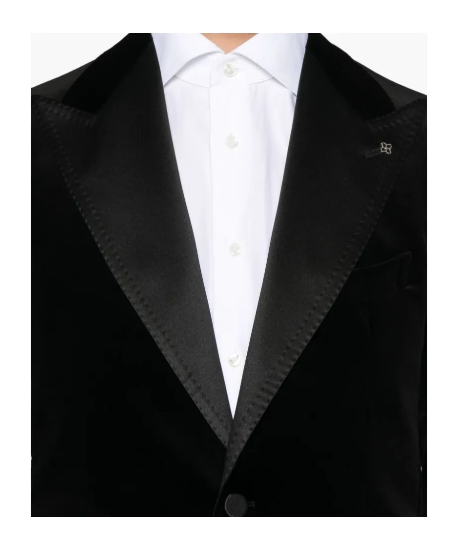 Long-Sleeved Suit Jacket
