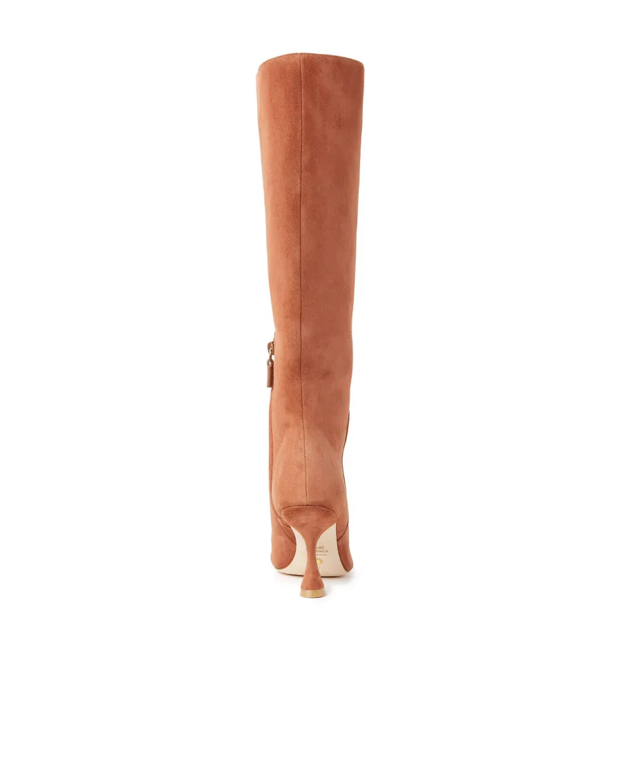 Pointed-Toe High-Heel Boots
