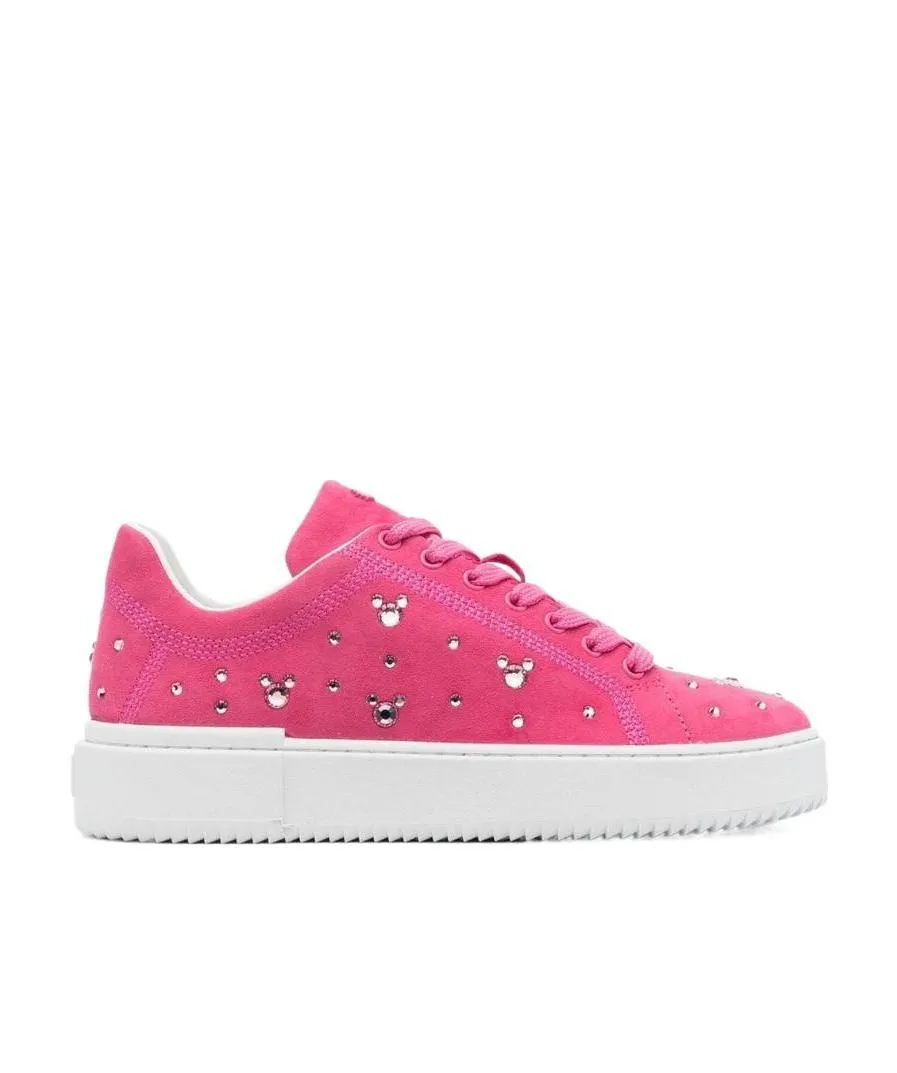 X Disney Crystal Embellished Low-Top Sneakers