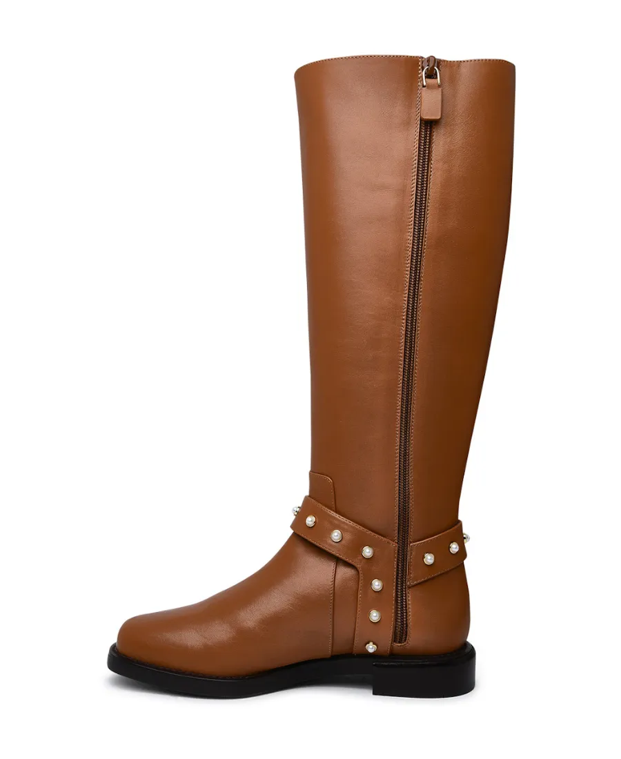 Round Head Zipper Boots