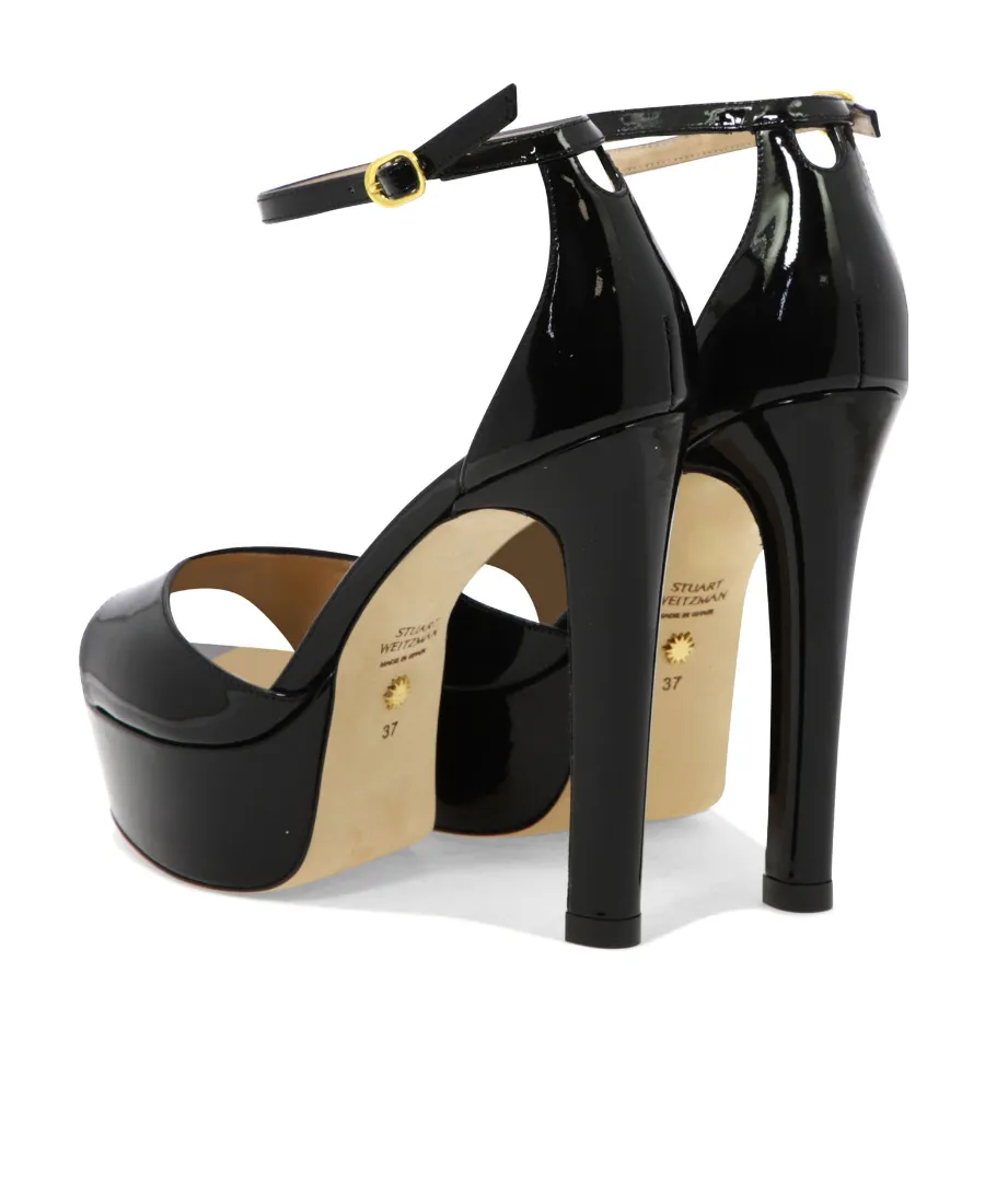 High Heeled Sandals Disco Platform