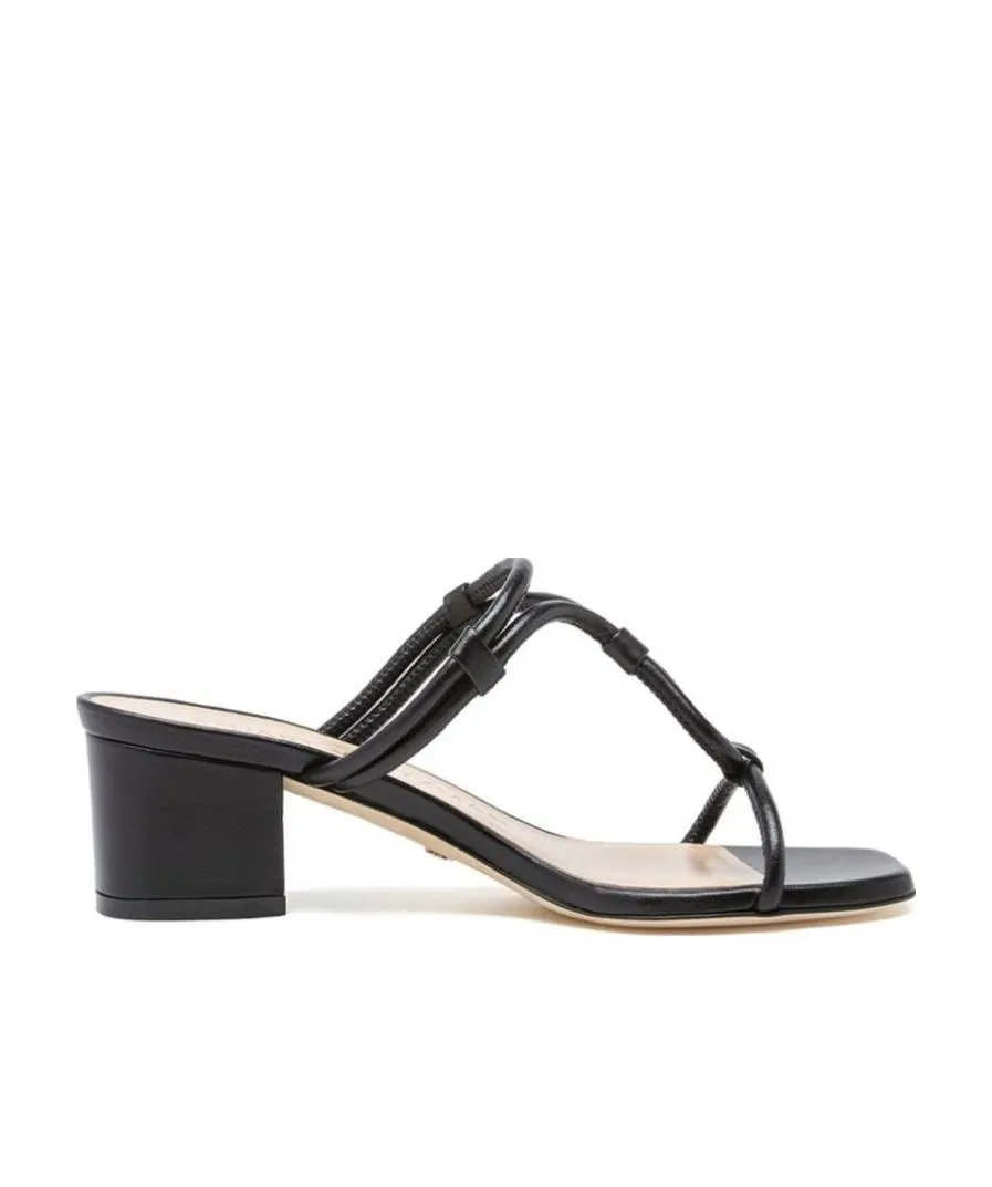 Woven Knot 50 Block Sandals