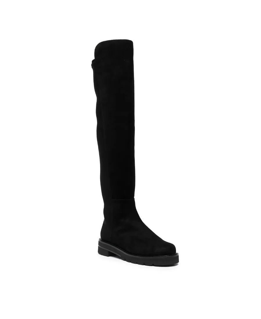 Round Head Knee-Length Boots