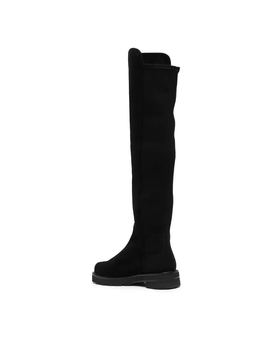 Round Head Knee-Length Boots