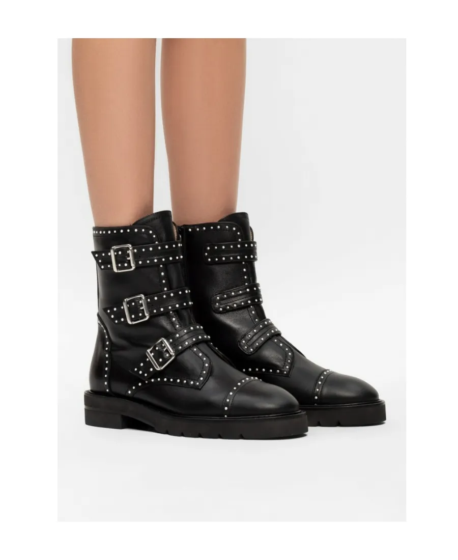 Rivet Detail Short Boots