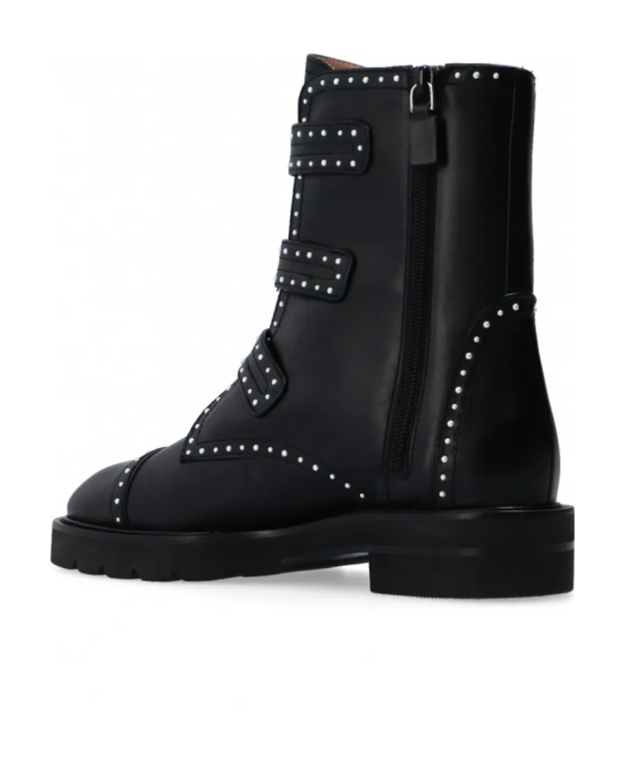 Rivet Detail Short Boots