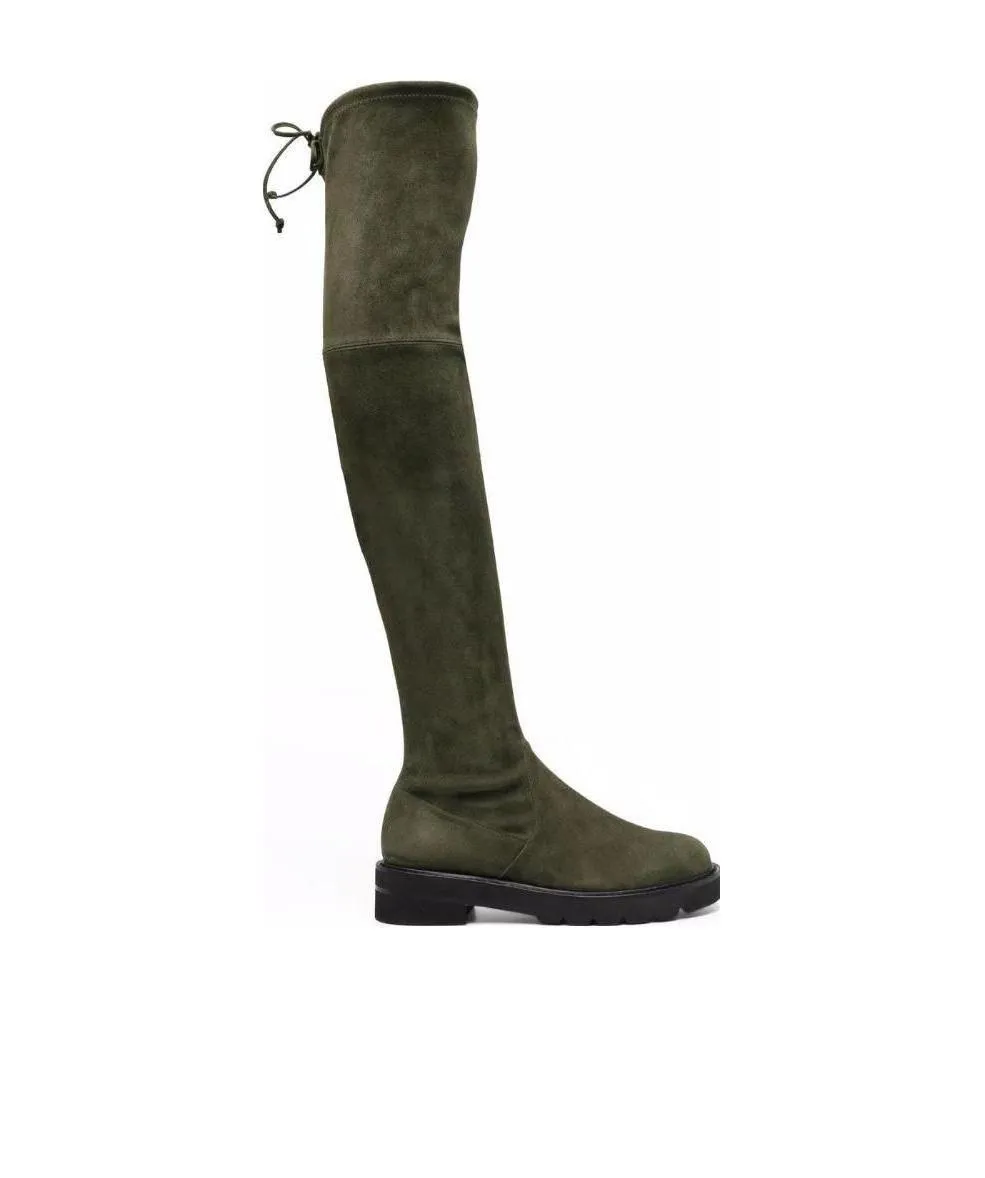 Knee-Length Round-Head Boots