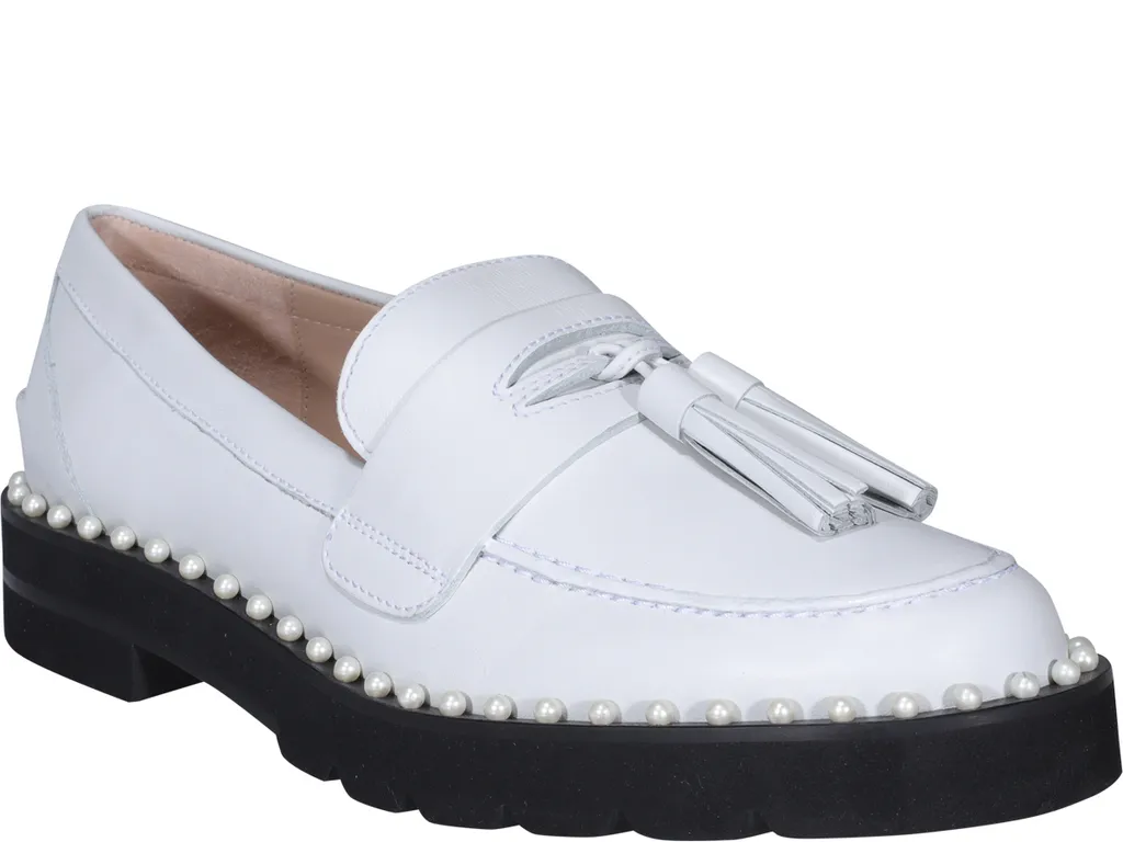 Logo Fringed Flat Shoes