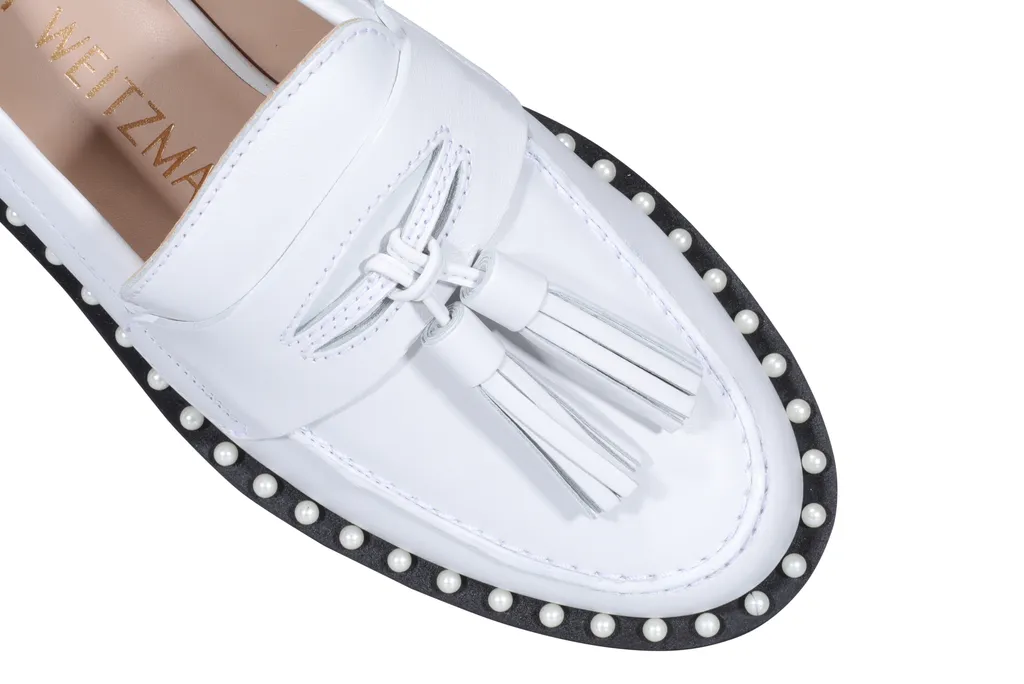 Logo Fringed Flat Shoes