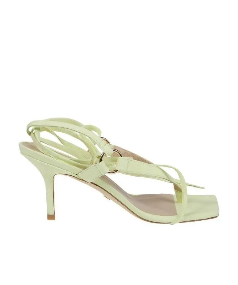 Multi-Tie High-Heeled Sandals
