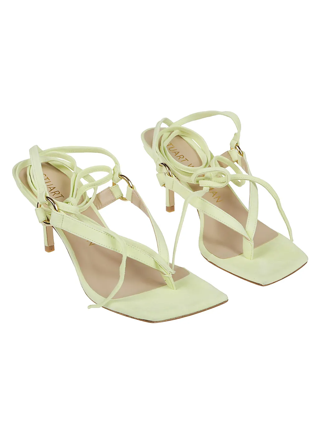 Multi-Tie High-Heeled Sandals