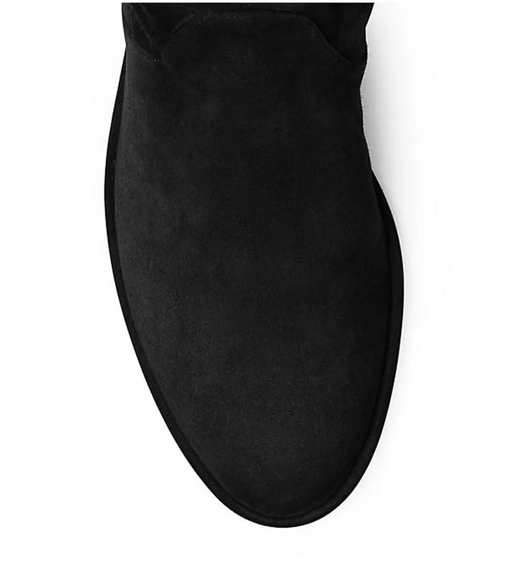 Tie-Fastened Thigh High Boots