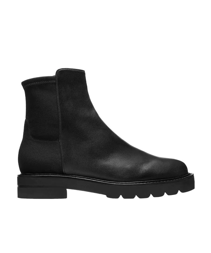 Two-Tone Ankle Boots