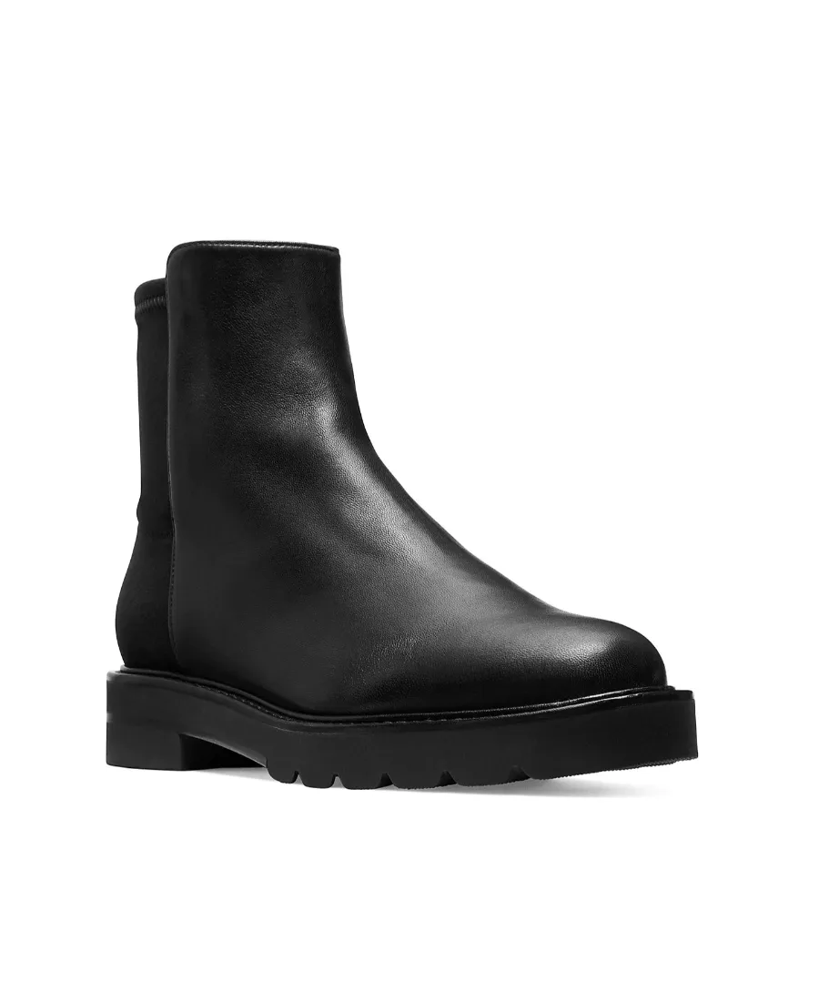 Two-Tone Ankle Boots