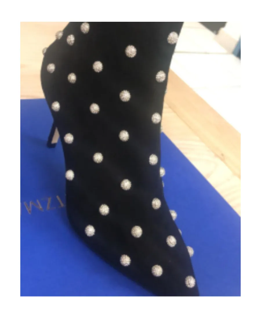 Point-Tipped And Fine-Heeled Ankle Boots