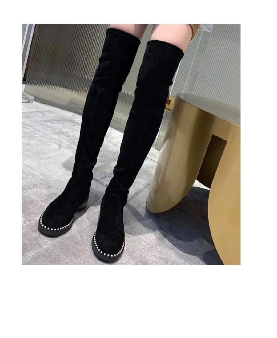 Lowland Pearl High Boots