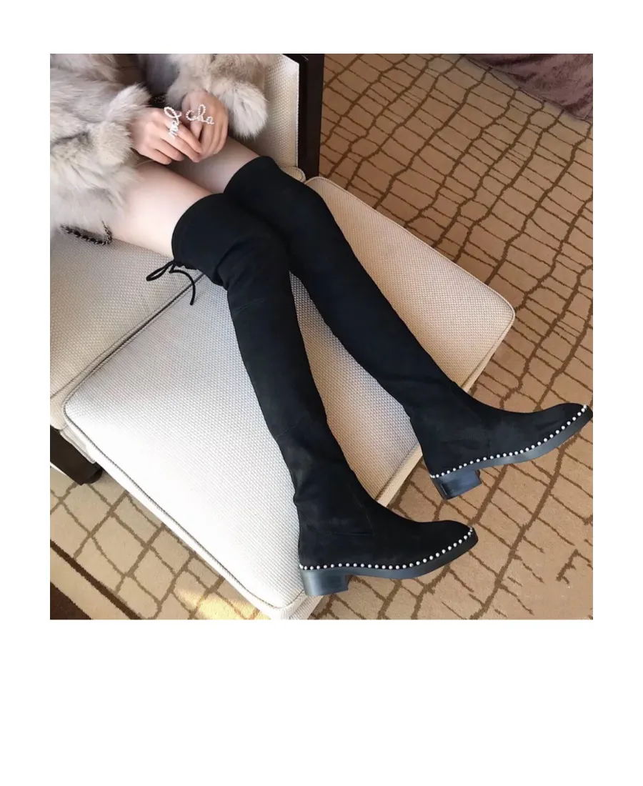 Lowland Pearl High Boots