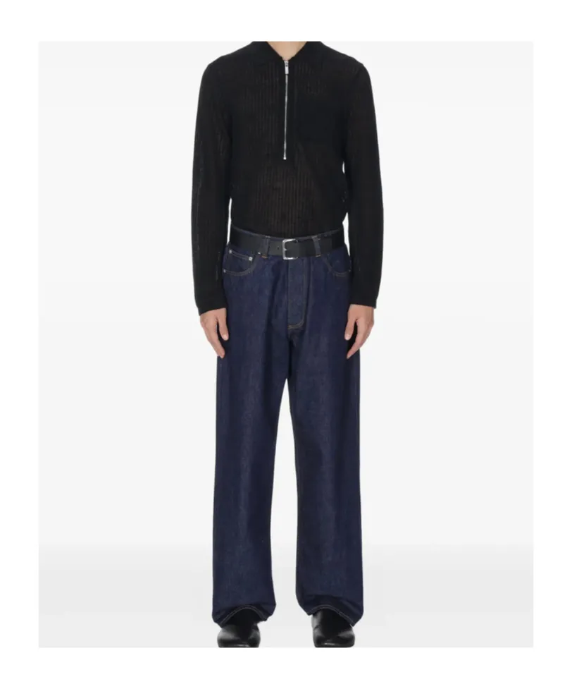 Straight-Leg Casual Pants