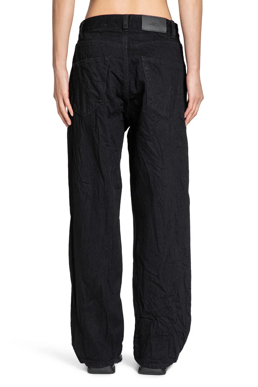 Seb Crinkle Denim Pants
