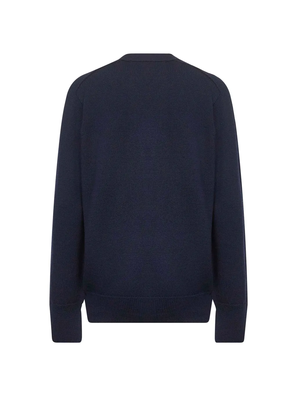 Buttoned V-Neck Knitwear
