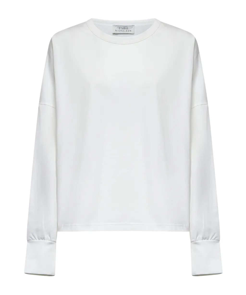 Long Sleeved Crewneck T-Shirt