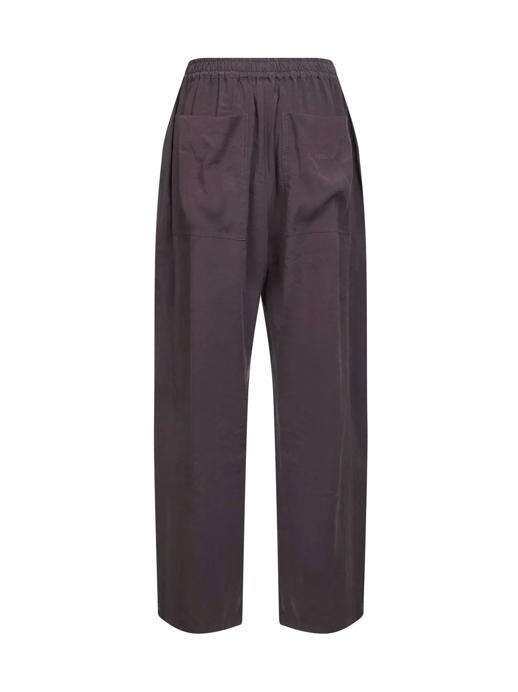 Drawstring Straight Leg Trousers