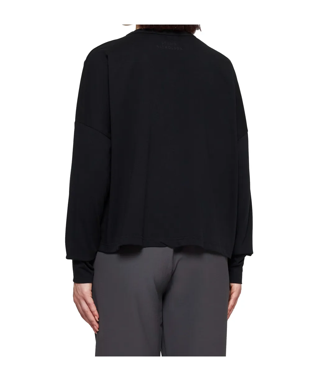 Long Sleeved Crewneck T-Shirt