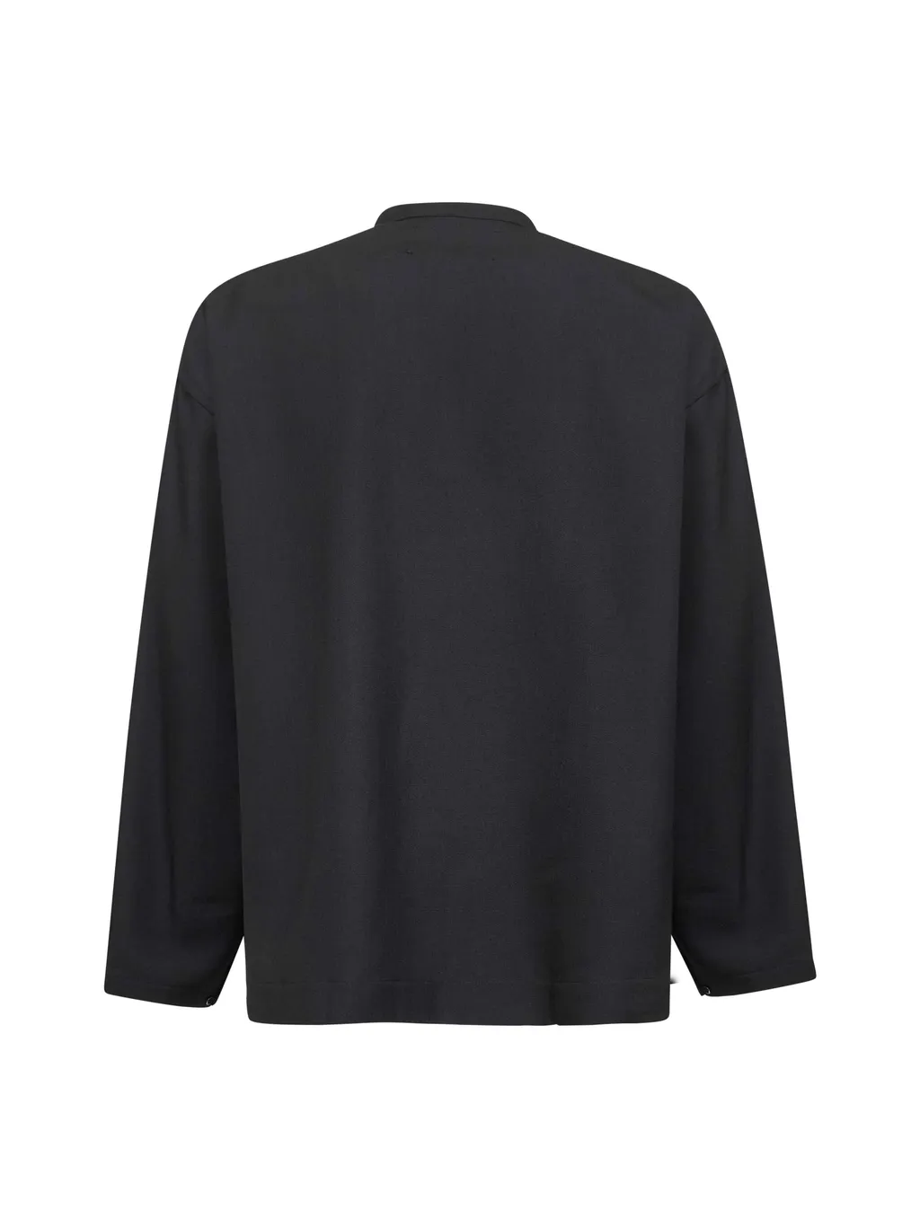 Grandad Collar Oversized Shirt