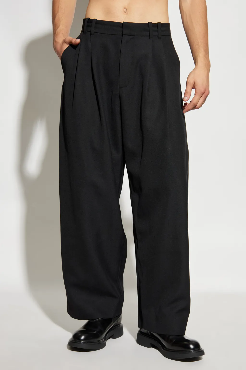 Double-Pleat Trousers