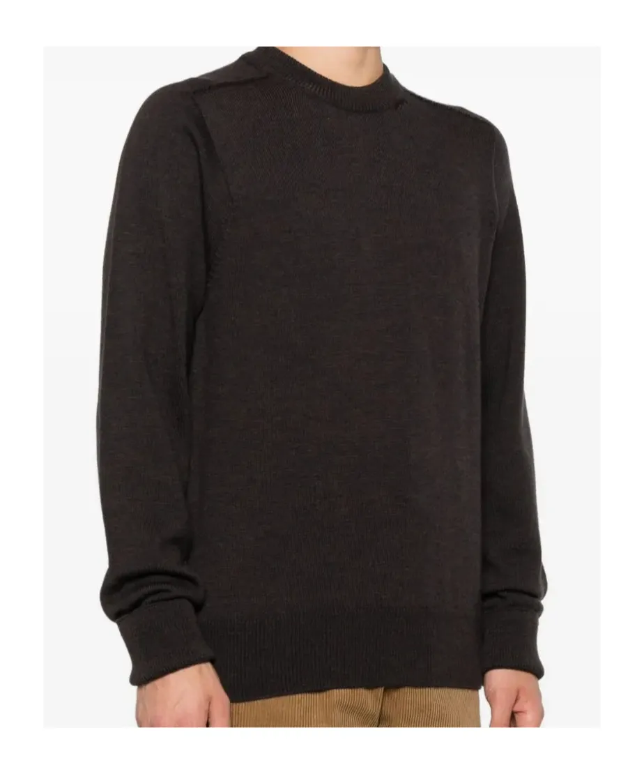 Round-Neck Wool Sweater