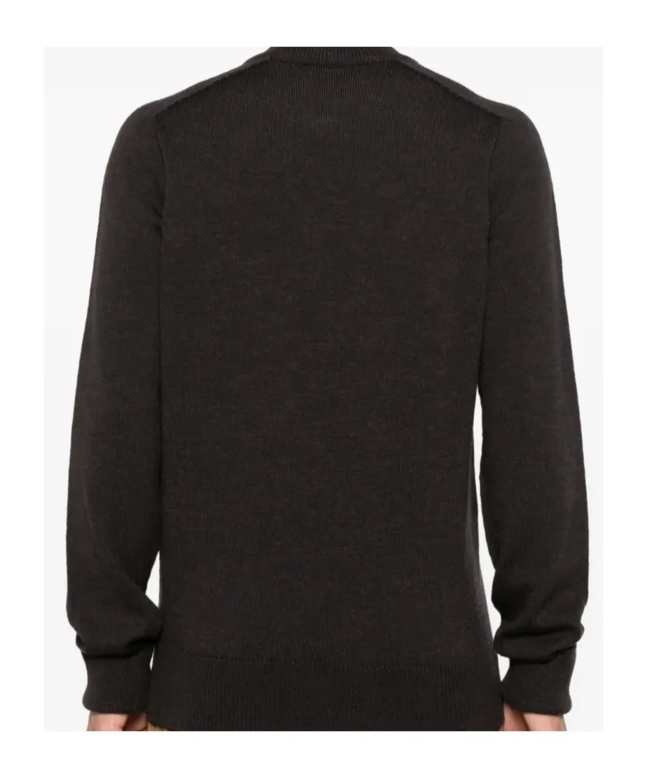Round-Neck Wool Sweater