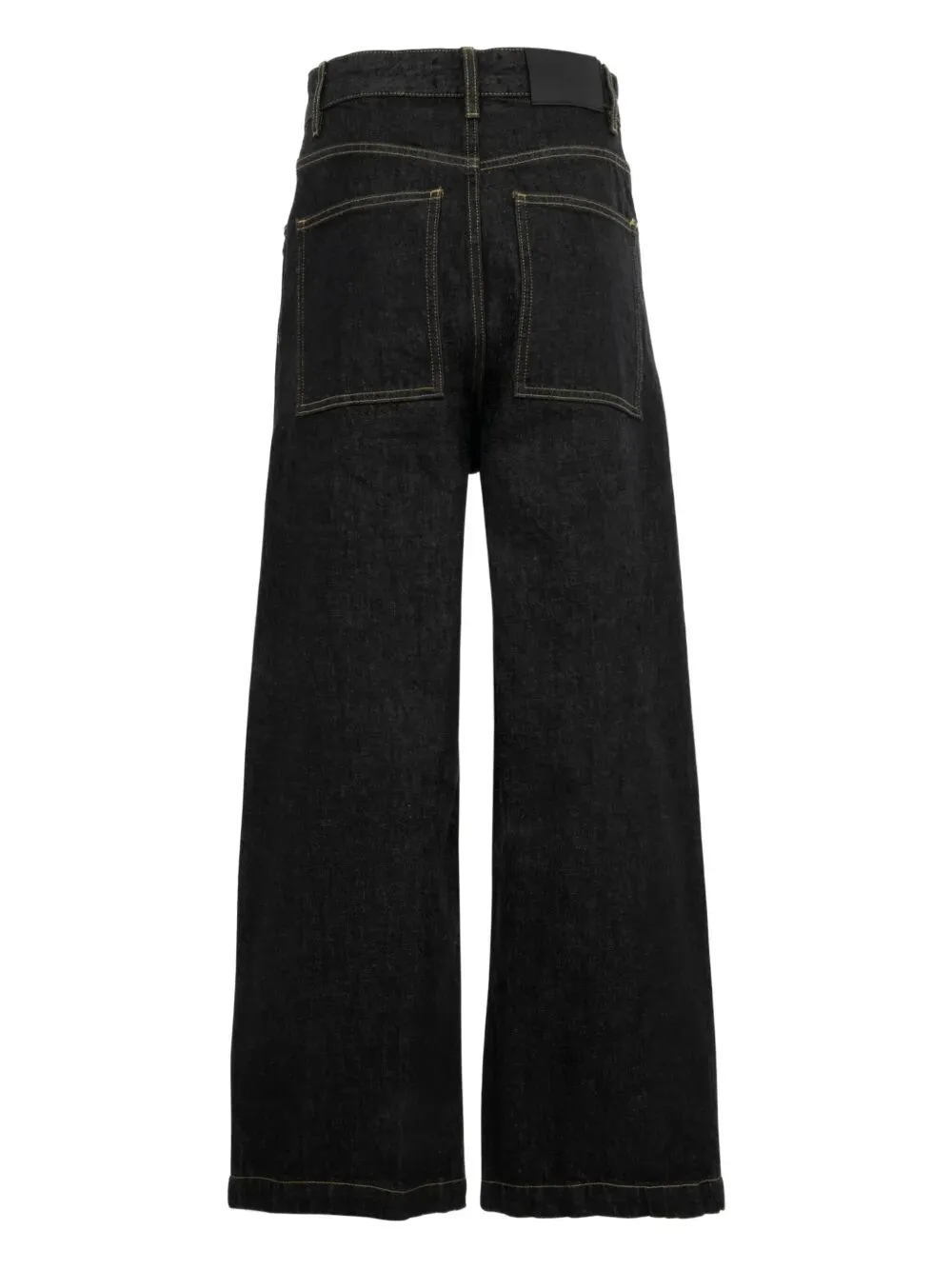 Wide-Leg Organic Jeans