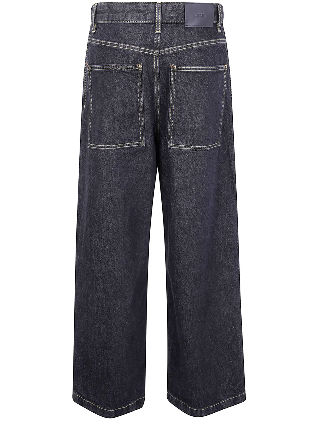Wide-Leg Organic Jeans