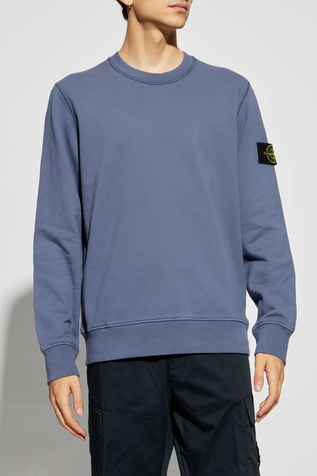 Logo Patch Crewneck Sweatshirt