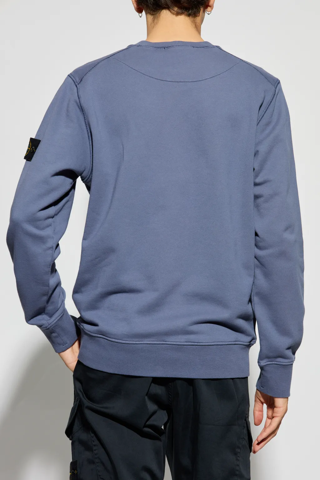 Logo Patch Crewneck Sweatshirt