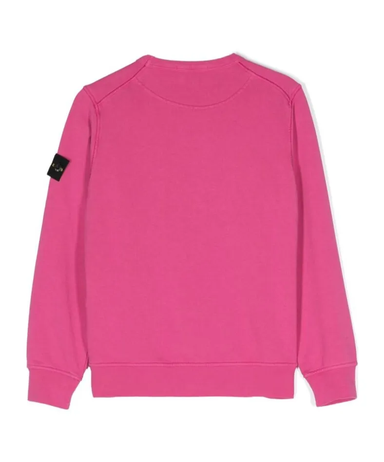 Junior Compass-Badge Crewneck Sweatshirt