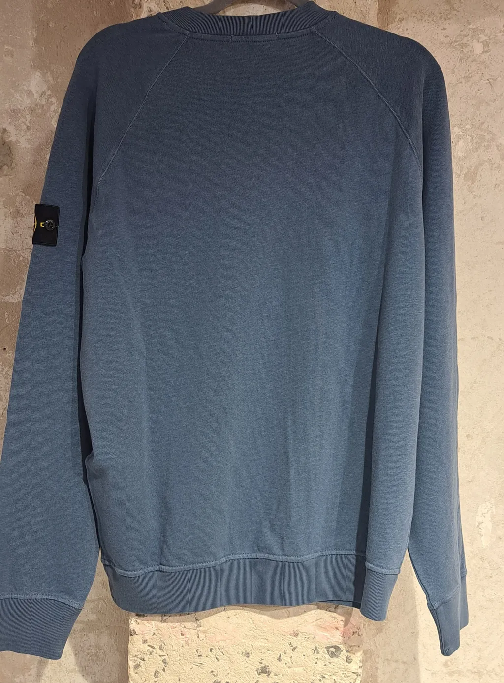 Logo Patch Crewneck Sweatshirt