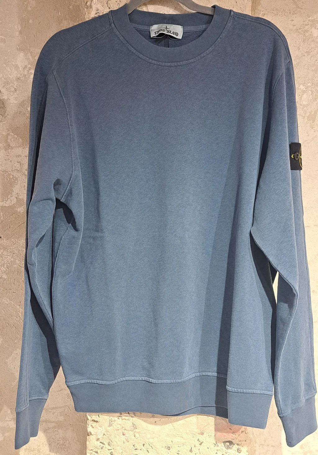 Logo Patch Crewneck Sweatshirt