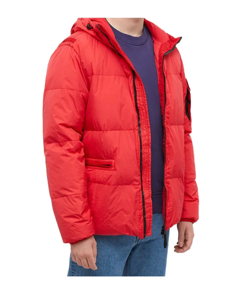 Logo Patch Down Jacket