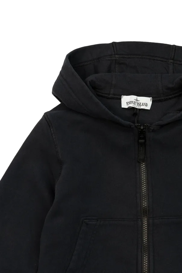 Junior Compass Patch Zip-Up Hoodie