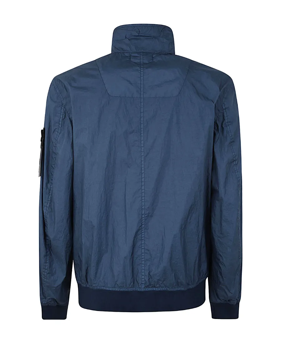 Logo Patch Zip-Up Jacket