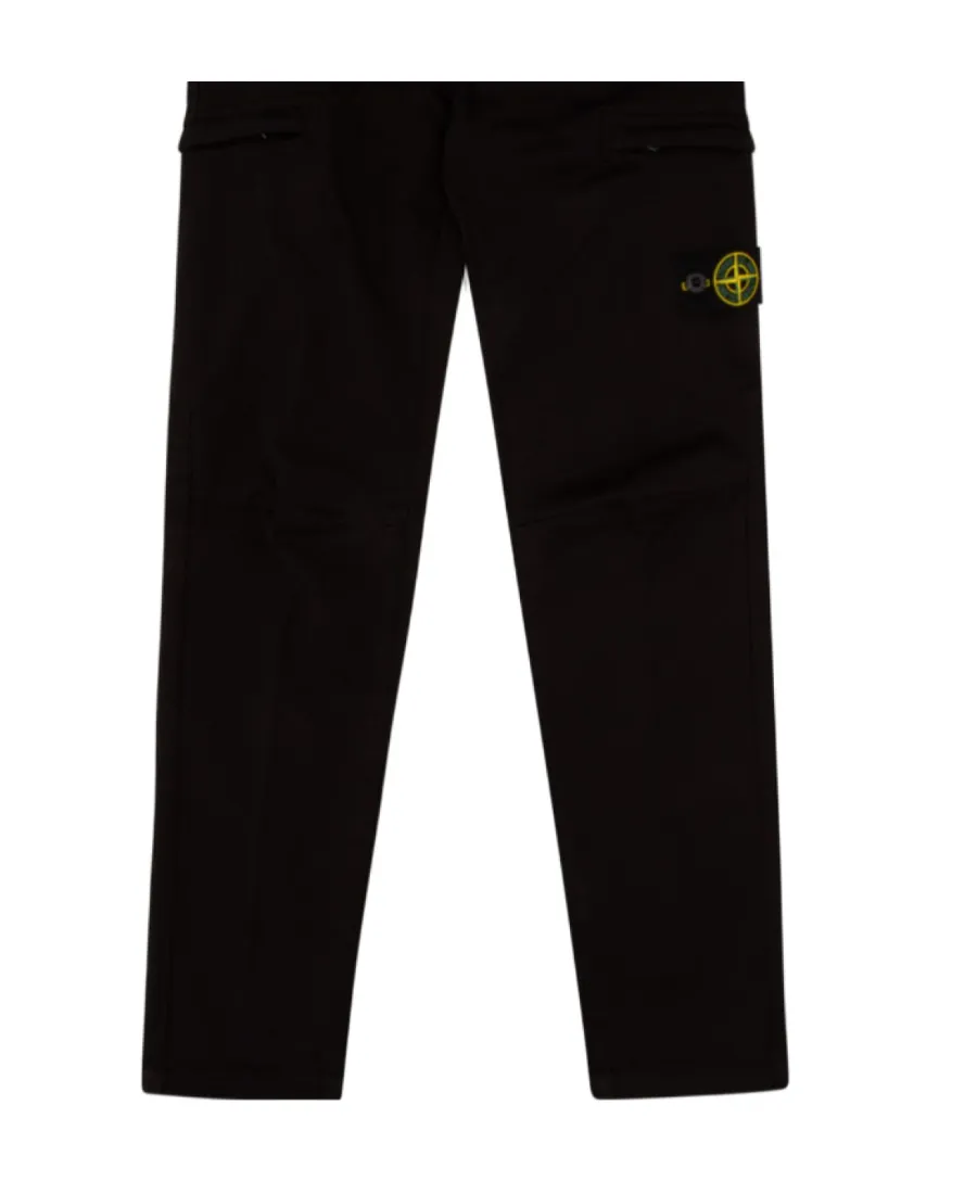 Side Logo-Patch Trousers