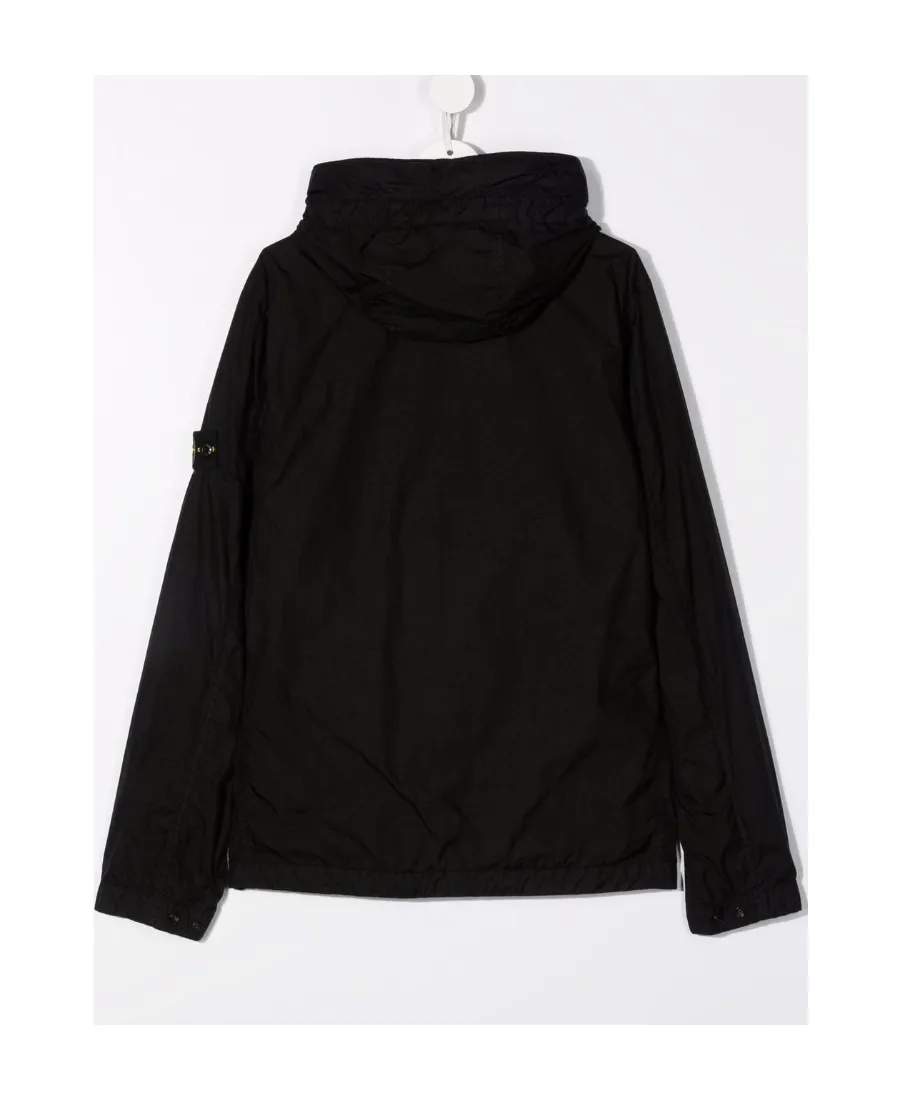 Teen Logo-Patch Sleeve Jacket
