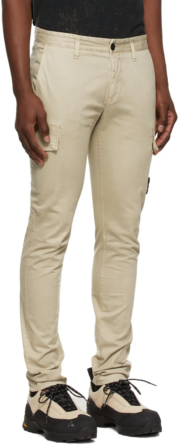 Straight-Leg Cargo Trousers