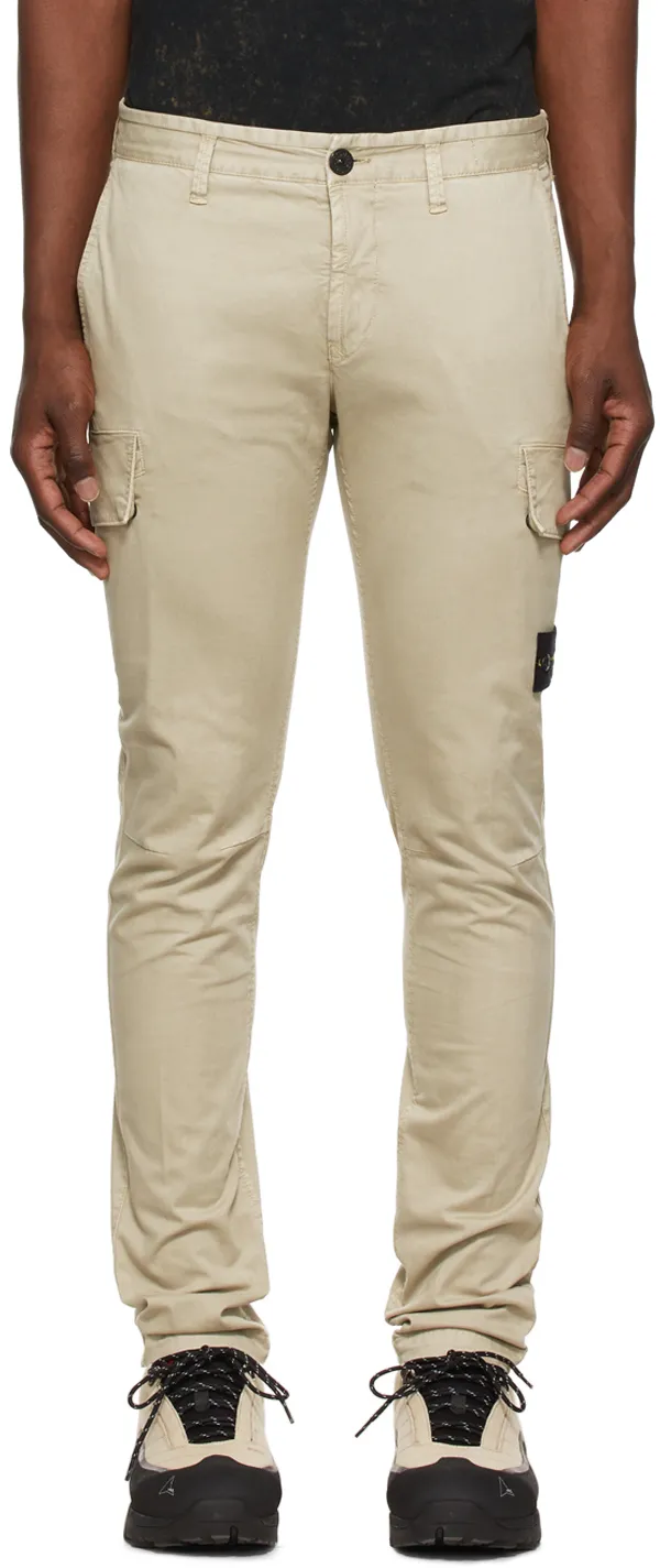 Straight-Leg Cargo Trousers